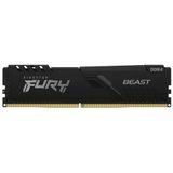 Kingston - RAM-geheugen - FURY BEAST - KF432C16BB/16 - 16 GB - DDR4 - DIMM - 3200MHz - 1 x 16 GB
