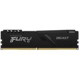 Kingston FURY Beast 16 GB (2 x 8 GB) 3200 MHz DDR4 CL16 geheugenkit voor PC Kit de 2 KF432C16BBK2/16