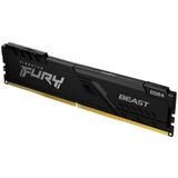 Kingston FURY Beast 16 GB 2666 MHz DDR4 CL16 Desktop Geheugen Enkele Module KF426C16BB1/16