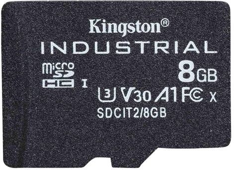 Kingston Technology Industrial 8 GB MicroSDHC UHS-I Klasse 10