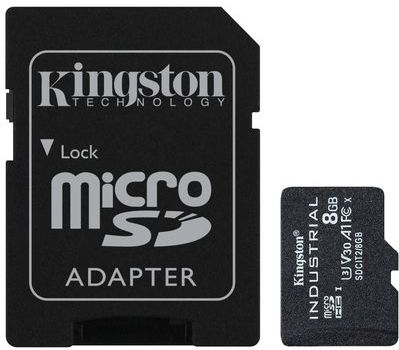Micro SD Memory Card with Adaptor Kingston SDCIT2/8GB 8GB