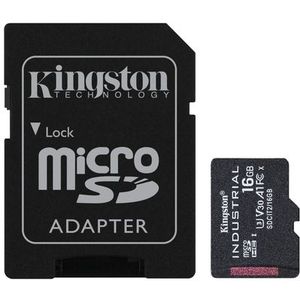 Kingston Technology Industrial 16 GB MicroSDHC UHS-I Klasse 10