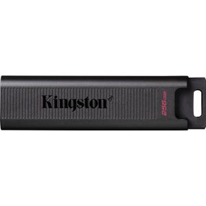 Kingston DataTraveler Max (256 GB, USB C, USB 3.2 Gen 2), USB-stick, Zwart