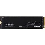 Kingston KC3000 PCIe 4.0 NVMe M.2 SSD - Hoogwaardige opslag voor desktop- en laptop-pc's -SKC3000S/2048G, SKC3000D2048G, zwart, 2048 GB, solid-state drive
