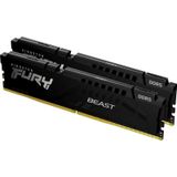 Kingstn FURY Beast KF552C40BBK2-32 32GB (2 x 16 GB) 5200MT/s CL40 DIMM desktopgeheugen, 2 stuks