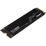 Kingston-SKC3000S/1024G PCIe 4.0 NVMe M.2 SSD - Hoogwaardige opslag voor desktop- en laptoppc's,1024GB,Zwart