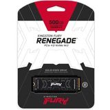 Kingston FURY Renegade SSD 500GB - NVMe - M.2 - PCIe 4.0