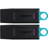 USB stick Kingston DataTraveler Exodia Green 64 GB 2 pcs