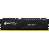 Kingston Fury Beast 32GB (2x16GB) 6000MHz DDR5 CL40 DIMM (kit van 2) Desktopgeheugen KF560C40BBK2, Zwart