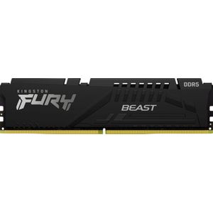 Kingston FURY Beast DDR5-6000 - 32GB - CL40 - Dual Channel (2 pcs) - Intel XMP - Schwarz