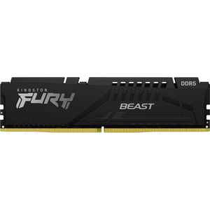 Kingston FURY Beast DDR5 8GB 4800MT/s DDR5 CL38 DIMM Desktop Gaming Memory Enkele Module - KF548C38BB-8