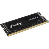 Kingston Fury Impact 16 GB (2 x 8 GB) 4800MT/S DDR5 CL38 SODIMM Gaming Geheugen voor Laptop Kit met 2 - KF548S38IBK2-16