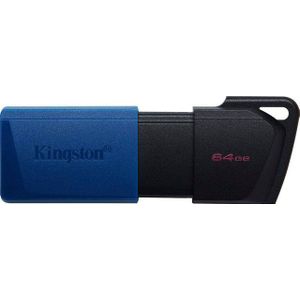 Pendrive Kingston DTXM/64GB Keychain Black Blue Black/Blue 64 GB