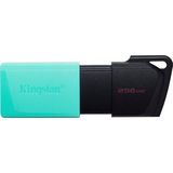 Pendrive Kingston DTXM/256GB Keychain Black Turquoise 256 GB