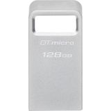 0 Kingston Technology 128GB DataTraveler Micro 200MB/s Metal USB 3.2 Gen 1 USB-Stick 128 GB