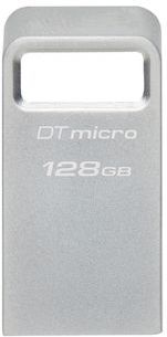 Kingston DataTraveler Micro 128GB USB 3.2 Gen 1 - Zilver