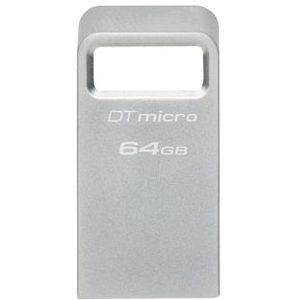 Kingston DataTraveler® Micro USB-stick 64 GB Zilver DTMC3G2/64GB USB 3.2 Gen 1