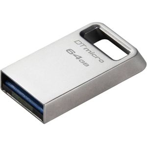 Kingston DataTraveler® Micro USB-stick 64 GB Zilver DTMC3G2/64GB USB 3.2 Gen 1