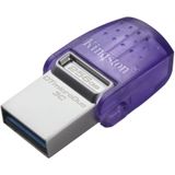 Kingston DataTraveler microDuo 3C USB-stick 256 GB USB Gen 3 Type-C en Type-A - DTDUO3CG3/256GB