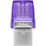 USB stick Kingston DTDUO3CG3/64GB Black Purple 64 GB Otros