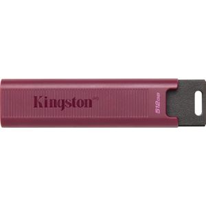 Kingston DataTraveler Max (512 GB, USB 3.2, USB A), USB-stick, Rood