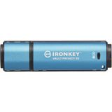 Kingston IronKey Vault Privacy 50 FIPS 197-gecertificeerd en XTS-AES 256-bit gecodeerde USB-stick voor gegevensbescherming - IKVP50-8GB