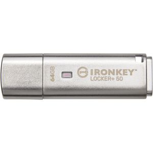 IronKey Locker+ 50 - 64GB secure USB Flash Drive