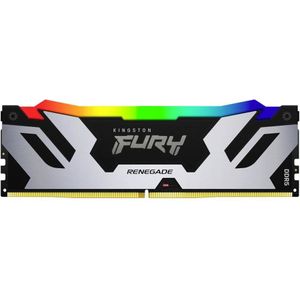 Kingston Fury Renegade 16GB DDR5 RGB geheugen 6000MT/s DDR5 CL32 DIMM Single Desktop-geheugenmodule - KF560C32RSA-16