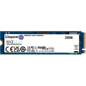 Kingston NV2 NVMe PCIe 4.0, 250 GB ssd SNV2S/250G, PCIe 4.0 x4, NVMe, M.2 2280