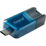 Kingston USB Stick - 256 GB - USB-C - Blauw