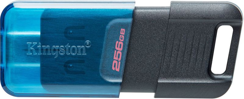 Kingston USB Stick - 256 GB - USB-C - Blauw