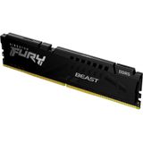 Kingston FURY Beast Black EXPO DDR5 64 GB (2 x 32 GB) 6000 MT/s DDR5 CL36 DIMM geheugen voor gamer-pc, set van 2 - KF560C36BBEK2-64