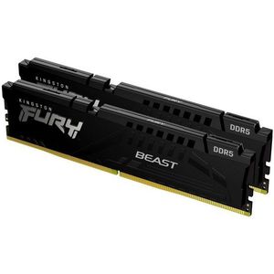 Kingston - RAM-geheugen - FURY BEAST - KF560C36BBEK2-64 - 64GB - DDR5 - DIMM - 6000MHz - 2 x 32 GB