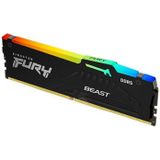 Kingston Fury Beast DDR5 RGB Expo 32 GB 5600MT/s DDR5 CL36 DIMM geheugen voor gamer pc eenvoudige module - KF556C36BBEA-32