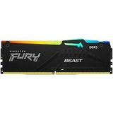 Kingston Fury Beast DDR5 RGB Expo 8GB 5200MT/s DDR5 CL36 DIMM Desktop Gaming Geheugen Enkele Module - KF552C36BBEA-8