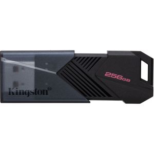 KINGSTON - Digital Media Product DataTraveler Exodia Onyx USB-stick Flash Drive 3.2 Gen 1 DTXON/256GB- met elegante intrekbare dop