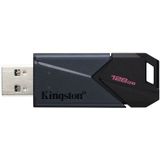 Kingston DataTraveler Exodia Onyx - 128GB - Flash Drive - Zwart