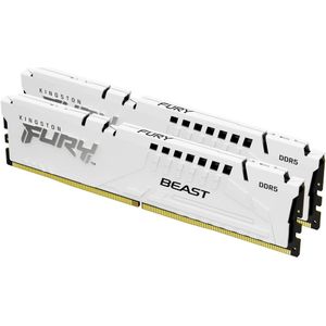 Kingston Fury Beast 64 GB 5600 MT/s DDR5 CL36 DIMM werkgeheugen voor gaming-pc, 2 stuks - KF556C36BWEK2-64