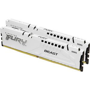 Kingston FURY Beast Werkgeheugenmodule voor PC DDR5 32 GB 2 x 16 GB On-die ECC 6000 MHz 288-pins DIMM CL40 KF560C40BWK2-32