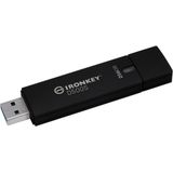 Kingston Technology IronKey 256GB D500S FIPS 140-3 niveau 3 (aangevraagd) AES-256