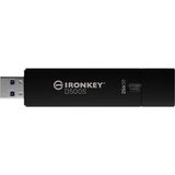 Kingston IronKey D500S 256GB - robuuste USB-stick met hardwareversleuteling - FIPS 140-3 niveau 3 (aangevraagd)
