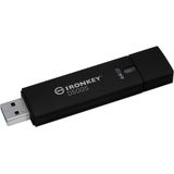 Kingston IronKey D500S USB-stick met hardwareversleuteling 64GB FIPS 140-3 Lvl 3 (aangevraagd) AES-256 - IKD500S/64GB