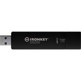 Kingston IronKey D500S USB-stick met hardwareversleuteling 64GB FIPS 140-3 Lvl 3 (aangevraagd) AES-256 - IKD500S/64GB