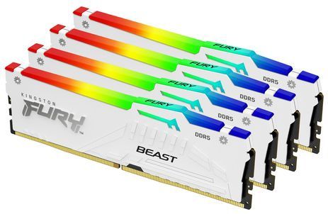 Kingston Technology FURY Beast RGB geheugenmodule 4 x 32 GB 5600 MT/s