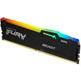 Kingston Technology FURY Beast RGB geheugenmodule 4 x 16 GB 6000 MT/s