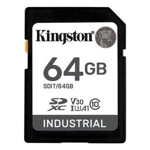 Kingston Technology Industrial 64 GB SDHC UHS-I Klasse 10