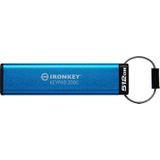 Kingston IronKey Keypad 200C FIPS 140-3 niveau 3 USB-stick (stand-by) met XTS-AES 256-bit hardware-encryptie - IKKP200C/512 GB