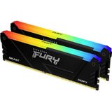 Kingston FURY Beast KF436C18BB2AK2/64 DDR4 CL18 DIMM 64 GB 3600 MT/s computergeheugen, 2 stuks