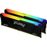 Kingston Technology FURY Beast RGB geheugenmodule 2 x 32 GB 3600 MT/s