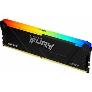 Kingston Fury Beast RGB 16 GB 3600MT/s DDR4 CL18 DIMM PC geheugen RAM voor PC KF436C18BB2A/16